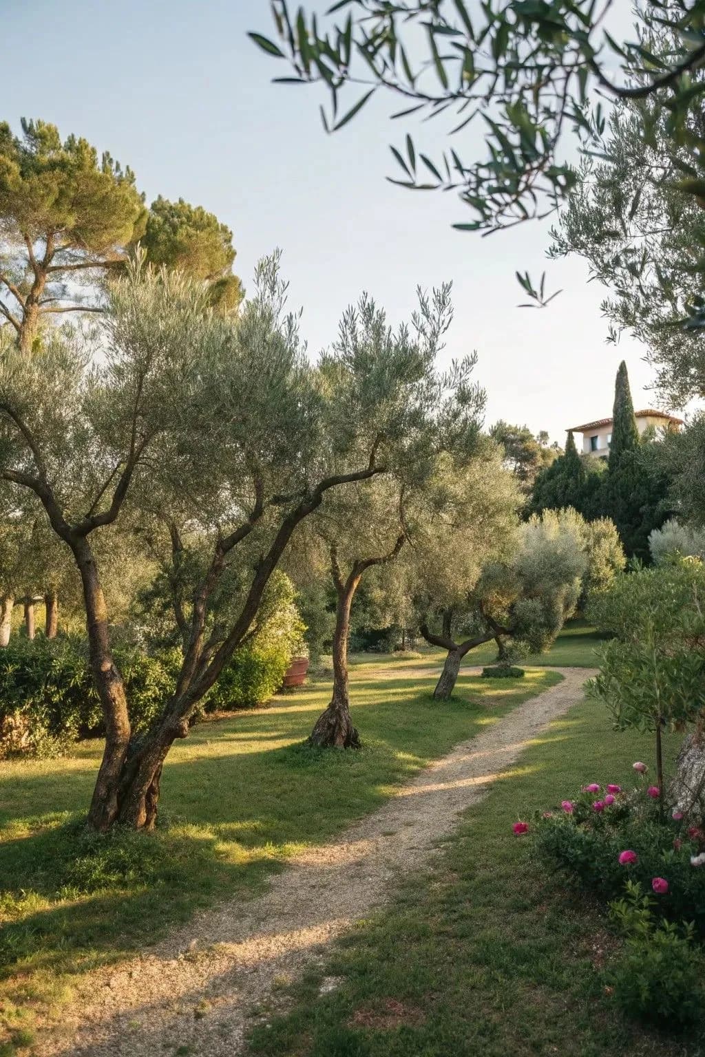 Italian Olive Farm pathway